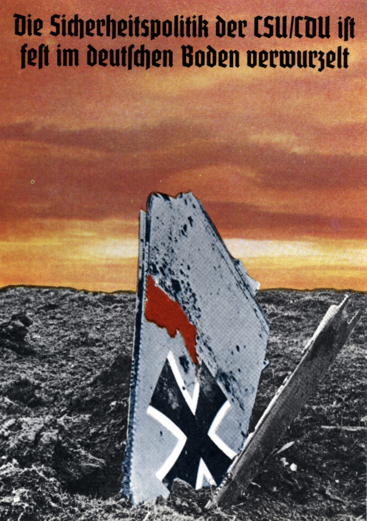 Klaus Staeck: Sicherheitspolitik | Plakat