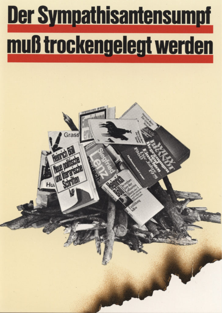 <span class="product-meta">Plakat, 1977</span> <br /><span class="product-artist">Klaus Staeck</span><span class="breadcrumb-separator">: </span> <br />Sympathisantensumpf