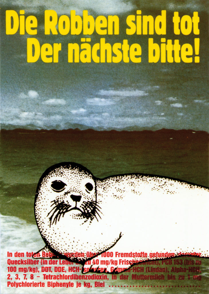<span class="product-meta">Plakat, 1988</span> <br /><span class="product-artist">Klaus Staeck</span><span class="breadcrumb-separator">: </span> <br />Der nächste bitte