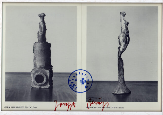 Beuys Zwei Skulpturen