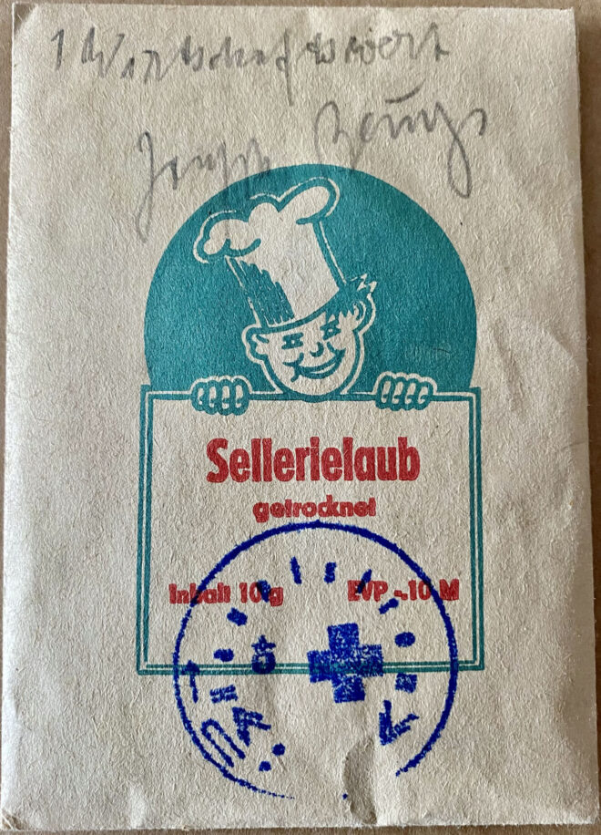 Wirtschaftswert Sellerielaub