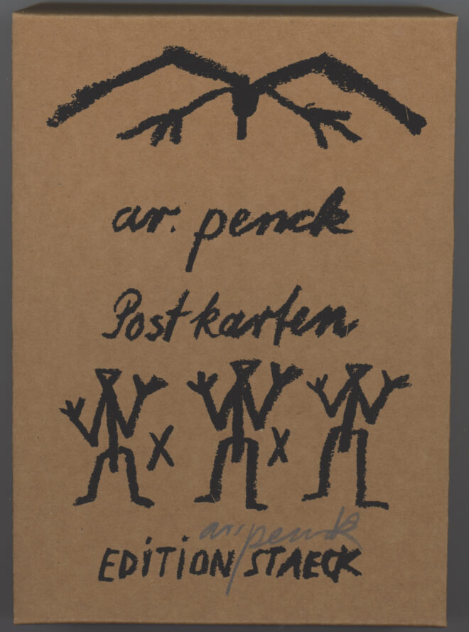 A.R. Penck - Postkartenserie