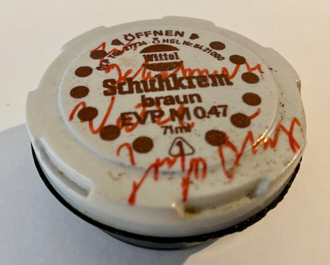 für gebohnerte WARE