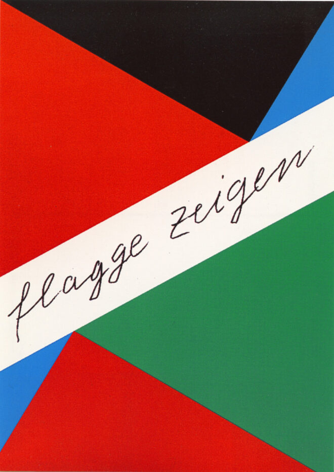 flagge zeigen